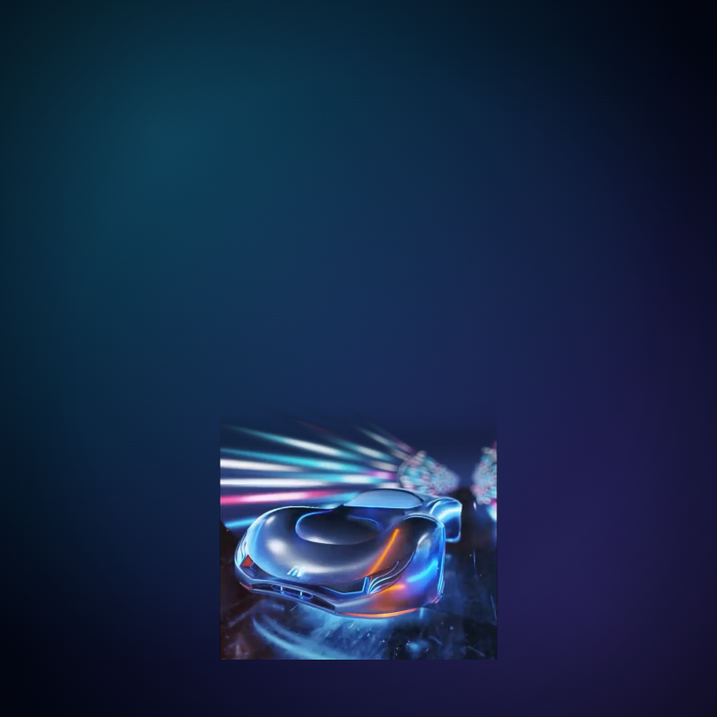 Neon Hover Racer