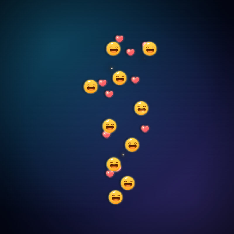 Emoji Love Shower