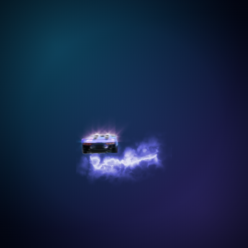 Neon Supercar
